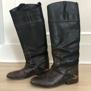 The Original Golden Boot Distressed Leather